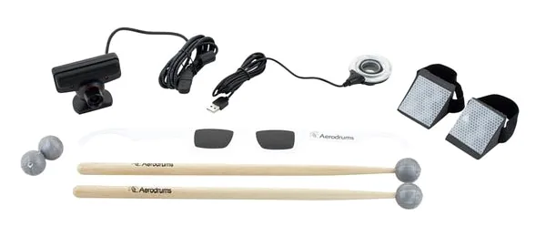 Aerodrums Air Percussion Set vooraanzicht