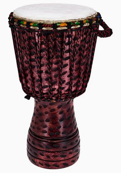 Afroton AD S01L Djembe Leopard Design vooraanzicht