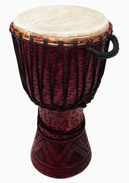Afroton AD S02L Djembe Leopard Design detail 2