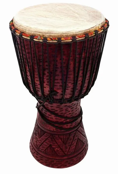 Afroton AD S02L Djembe Leopard Design vooraanzicht