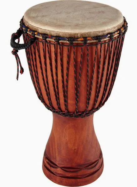 Afroton AD C02 Djembe Pro-Iroko vooraanzicht