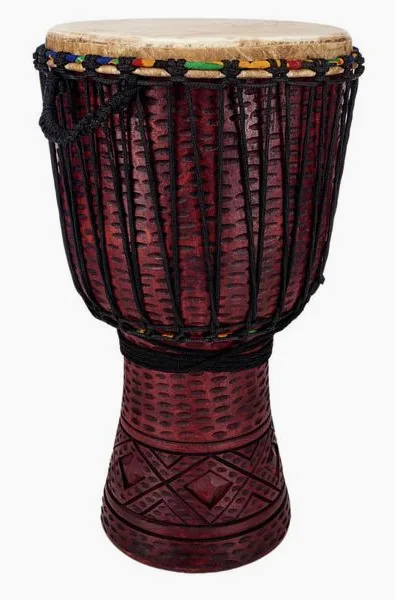 Afroton AD S03L Djembe Leopard Design detail 2