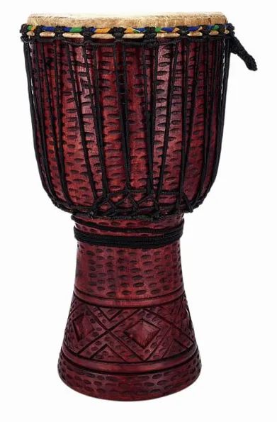 Afroton AD S03L Djembe Leopard Design detail 3