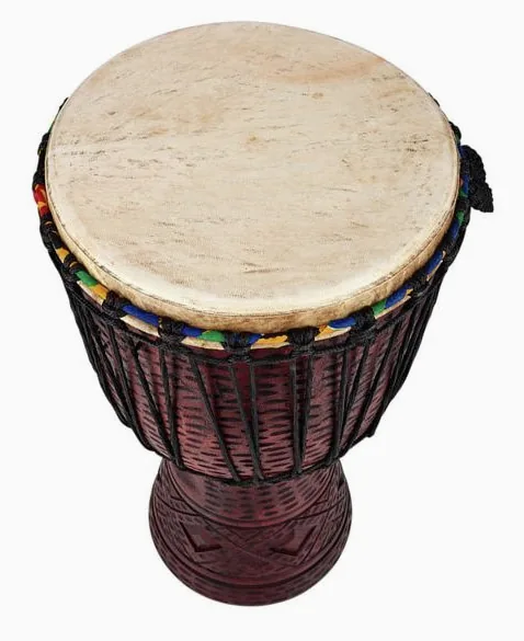 Afroton AD S03L Djembe Leopard Design detail 4