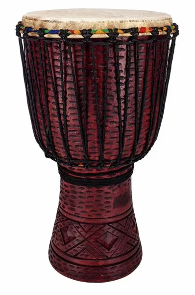 Afroton AD S03L Djembe Leopard Design vooraanzicht