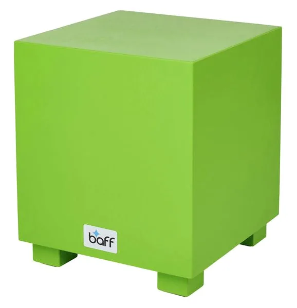 Baff Drumming Stool f Kids 30 Green vooraanzicht