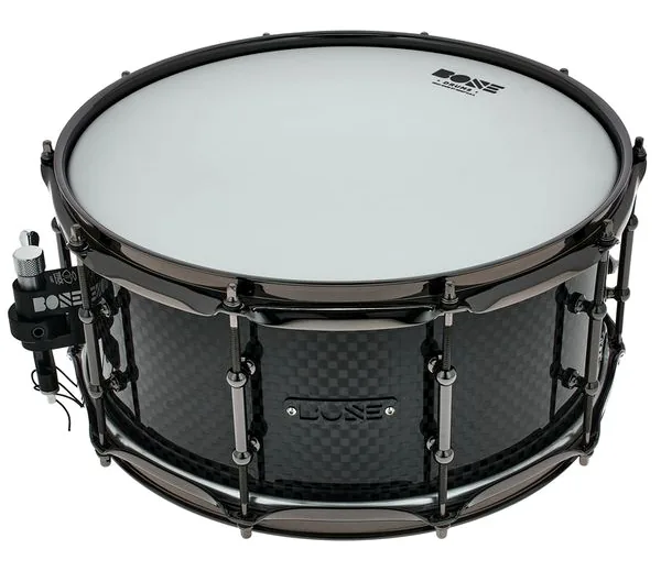 Bone Drums 14"x6,5" TRUE Carbon -M.Plain vooraanzicht
