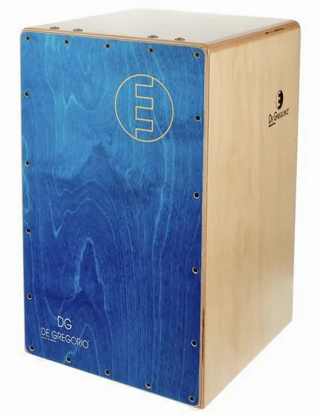 DG De Gregorio Chanela Cajon Blue detail 2