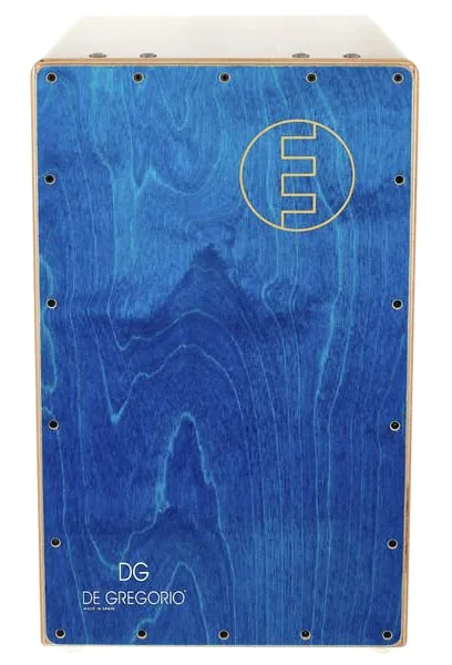 DG De Gregorio Chanela Cajon Blue detail 3