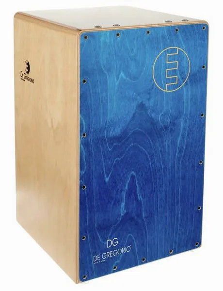 DG De Gregorio Chanela Cajon Blue detail 4