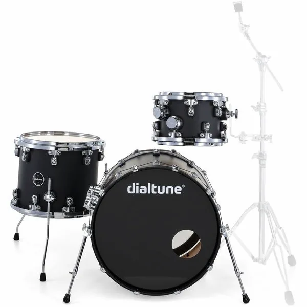 Dialtune 3-pcs Maple Set Matte Black detail 3