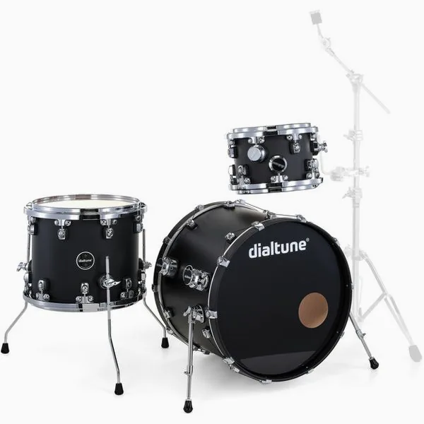 Dialtune 3-pcs Maple Set Matte Black detail 4
