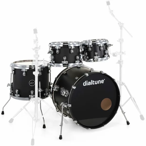 Dialtune 4-pcs Maple Set Matte Black detail 4