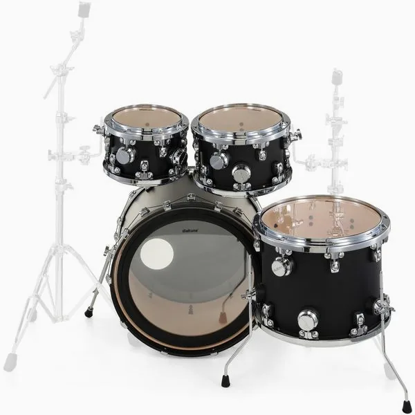 Dialtune 4-pcs Maple Set Matte Black detail 5