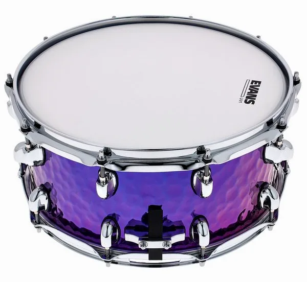 Dixon 14"x6.5" Snare Purple Titanium detail 3