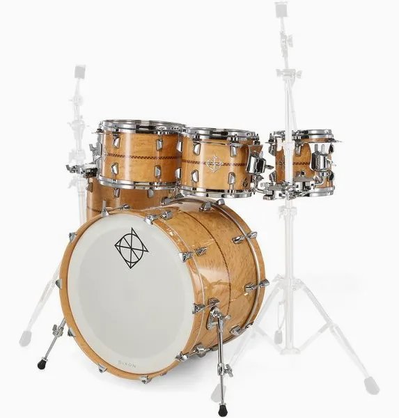 Dixon Artisan Ultra Maple Shell Set vooraanzicht