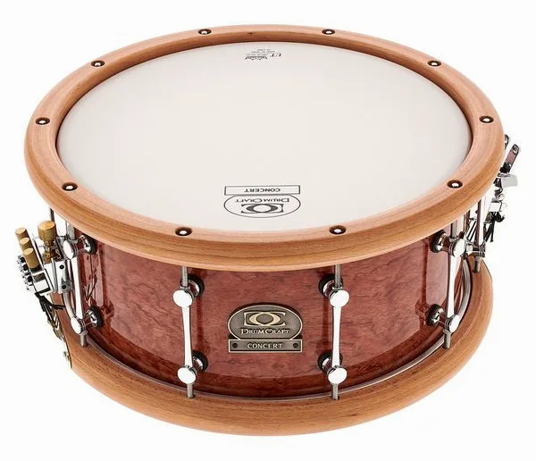 DrumCraft 14"x6,5" Concert Snare BBB detail 2