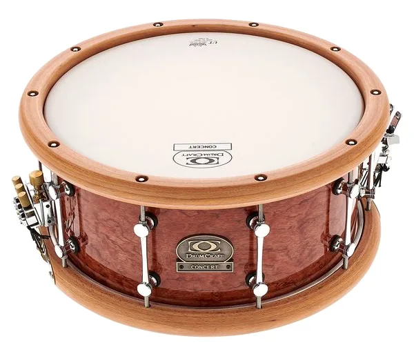 DrumCraft 14"x6,5" Concert Snare BBB vooraanzicht