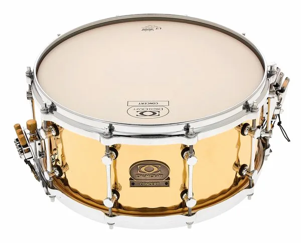 DrumCraft 14"x6,5" Concert Snare YB vooraanzicht