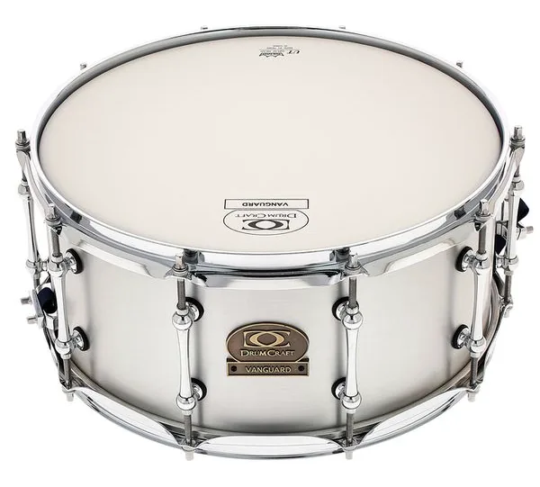 DrumCraft 14"x6,5" Vanguard Snare Alu. vooraanzicht