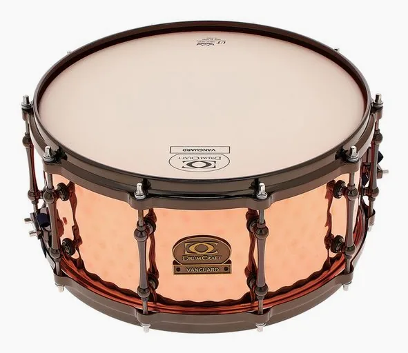 DrumCraft 14"x6,5" Vanguard Snare Copper detail 2
