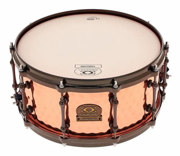 DrumCraft 14"x6,5" Vanguard Snare Copper vooraanzicht