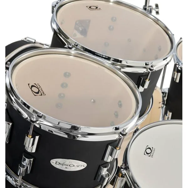 DrumCraft Series 3 Double Bass Set Black detail 4