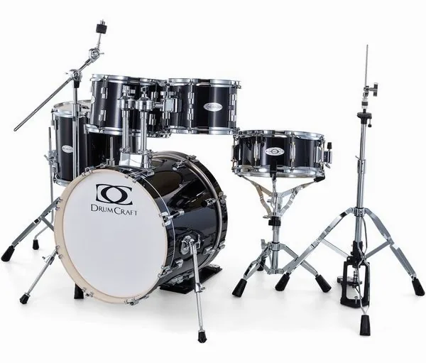 DrumCraft Series 3 Junior Set Black detail 2