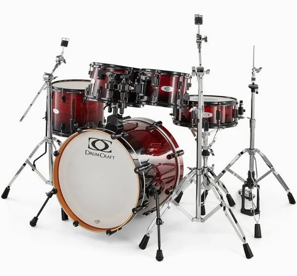 DrumCraft Series 4 Studio Set BAF vooraanzicht