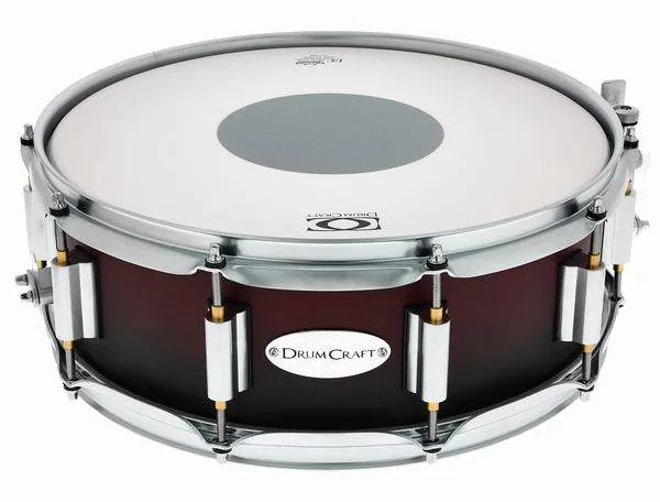 DrumCraft Series 6 14"x05" Snare -SBR vooraanzicht