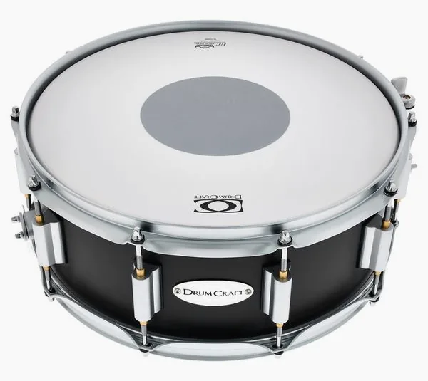 DrumCraft Series 6 14"x5,5" Snare -SB vooraanzicht