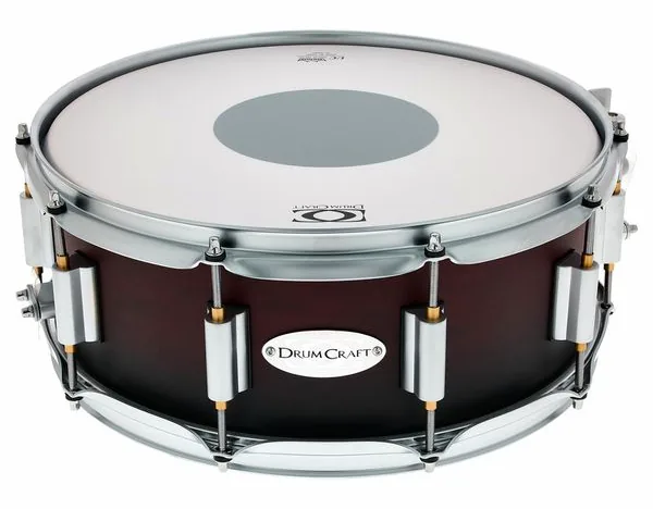 DrumCraft Series 6 14"x5,5" Snare -SBR vooraanzicht