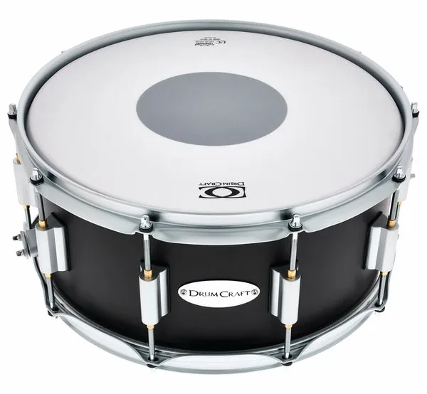 DrumCraft Series 6 14"x6,5" Snare -SB vooraanzicht