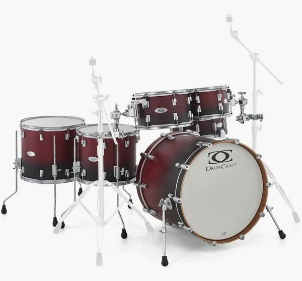 DrumCraft Series 6 2up 2down SBR detail 4