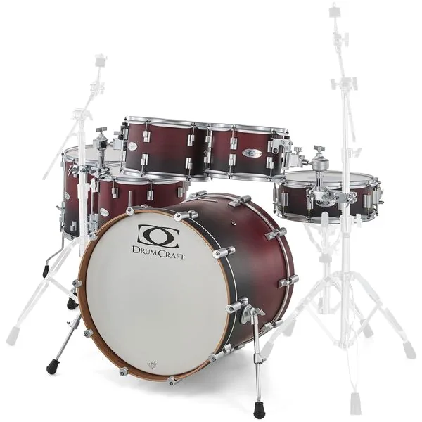 DrumCraft Series 6 2up 2down SBR vooraanzicht