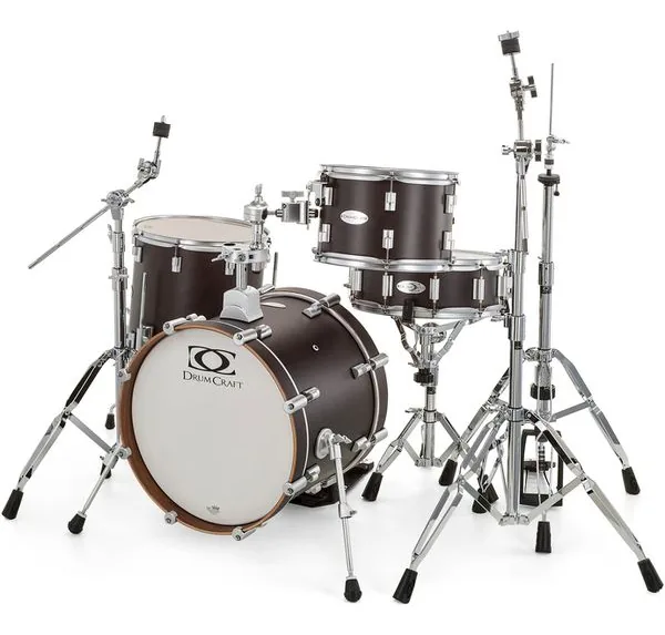 DrumCraft Series 6 Jazz Satin Black detail 2