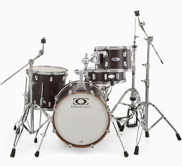 DrumCraft Series 6 Jazz Satin Black detail 3