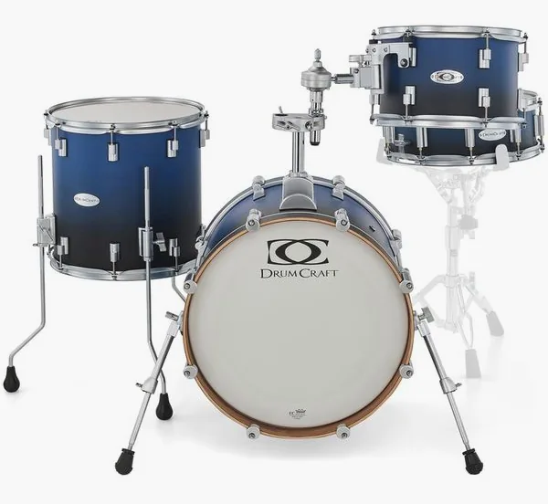 DrumCraft Series 6 Jazz Set SBB detail 3