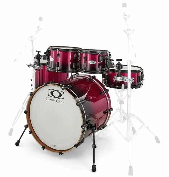 DrumCraft Series 6 Standard Purple Spkl. detail 2