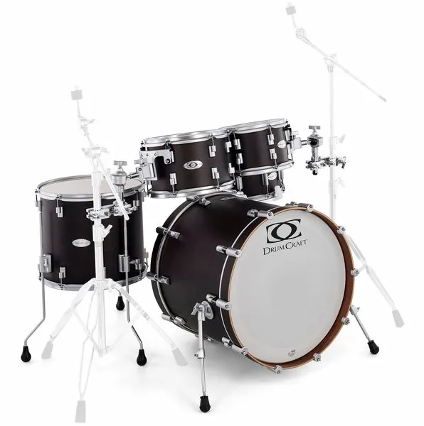 DrumCraft Series 6 Standard Satin Black detail 4