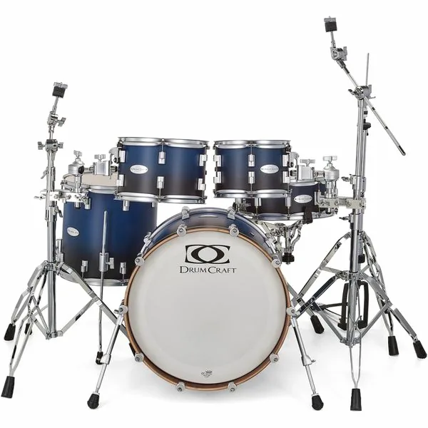 DrumCraft Series 6 Studio Blue Fade detail 3