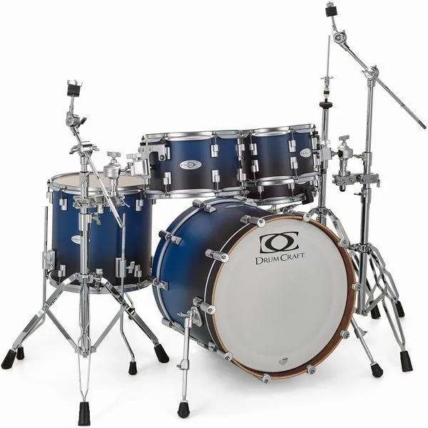 DrumCraft Series 6 Studio Blue Fade detail 4
