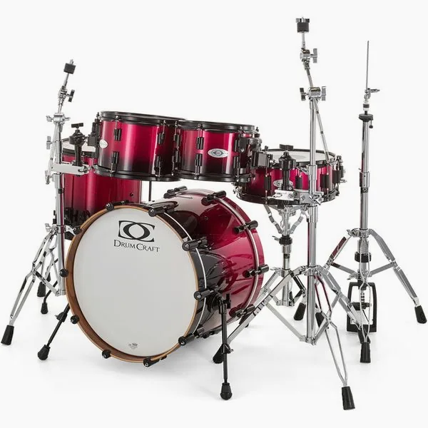 DrumCraft Series 6 Studio Purple Sparkle detail 2
