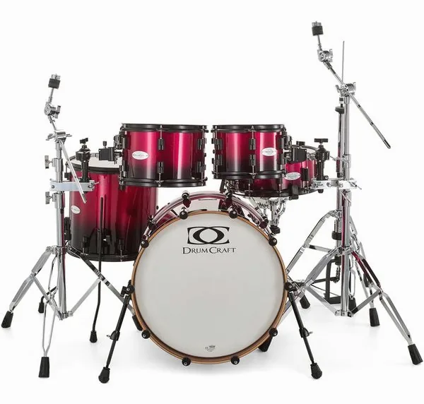 DrumCraft Series 6 Studio Purple Sparkle detail 3