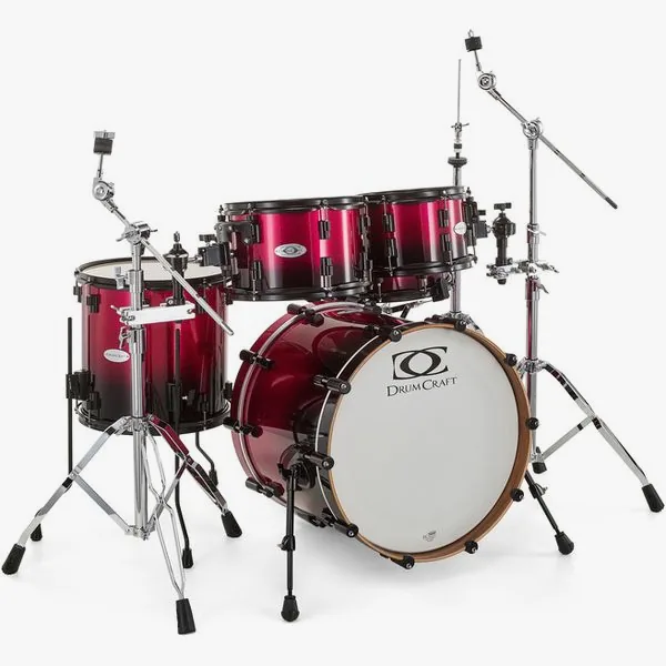 DrumCraft Series 6 Studio Purple Sparkle detail 4