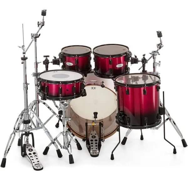 DrumCraft Series 6 Studio Purple Sparkle detail 5