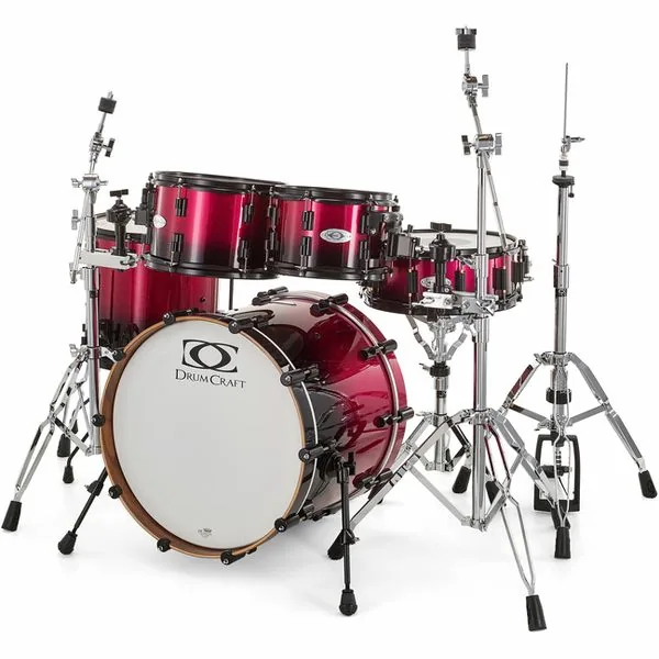DrumCraft Series 6 Studio Purple Sparkle vooraanzicht