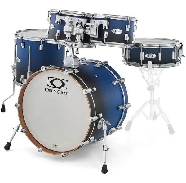 DrumCraft Series 6 Studio Set SBB vooraanzicht