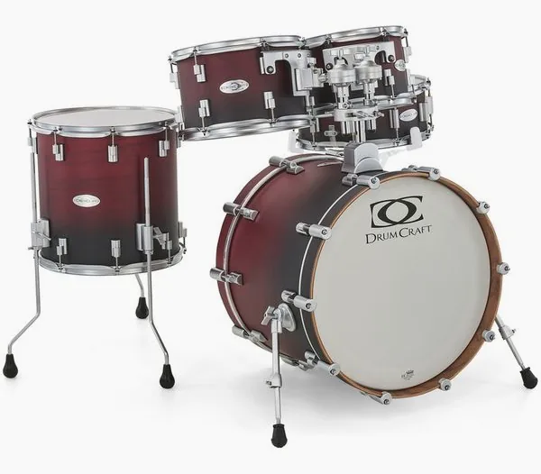 DrumCraft Series 6 Studio Set SBR detail 4