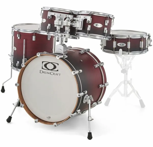 DrumCraft Series 6 Studio Set SBR vooraanzicht